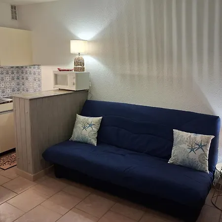 Classé 1 étoile Rdc Piscine Et Parking Proche Grazel Apartamento Gruissan
